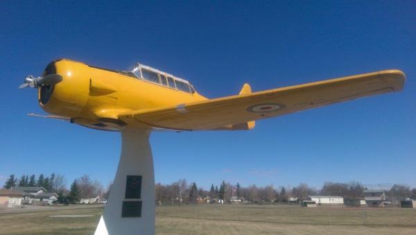 Claresholm memorial at Centennial Park