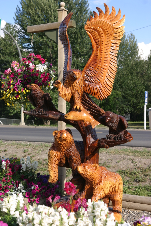 Chetwynd BC Chainsaw Carvings Chetwynd BC Chainsaw Carvings
