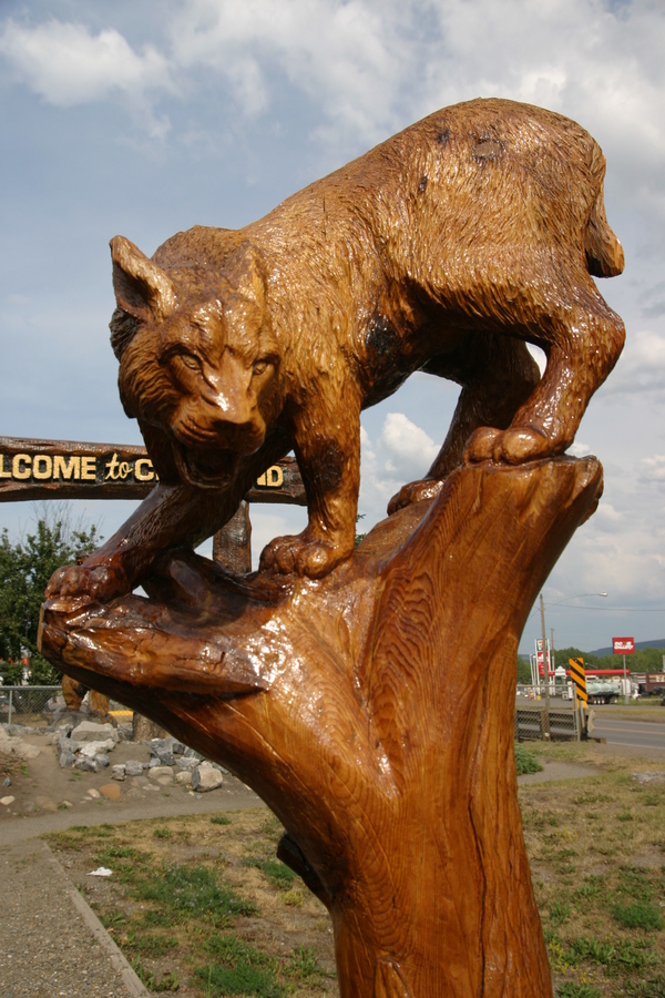 Chetwynd BC Chainsaw Carvings Chetwynd BC Chainsaw Carvings