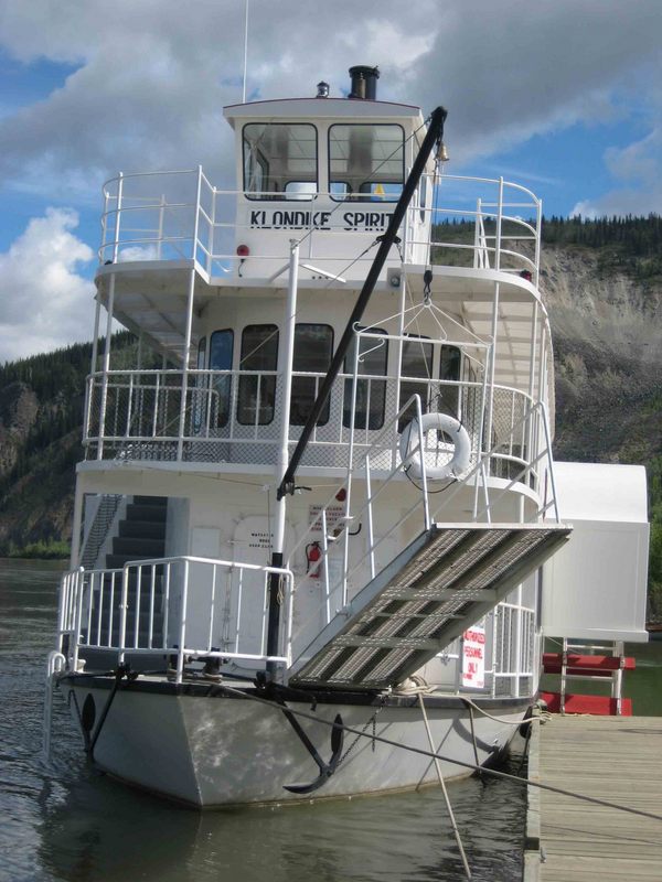 Dawson City Yukon Klondike Spirit Riverboat