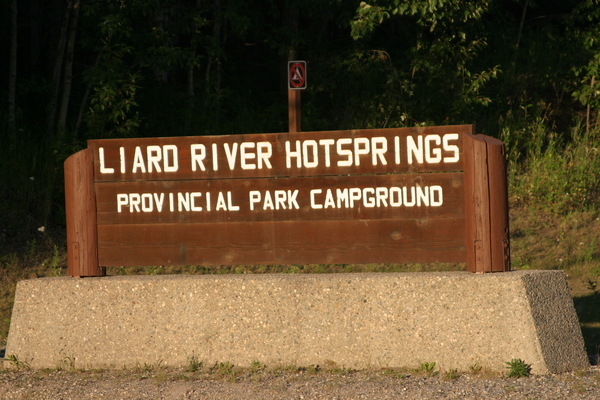 Liard River Hot Springs Provincial Park BC Liard River Hot Springs Provincial Park BC