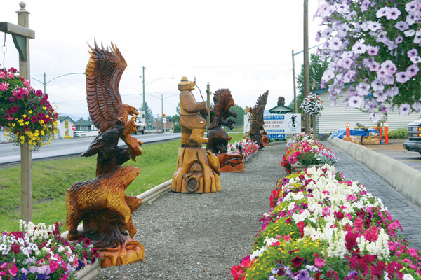 Chetwynd BC Chainsaw Carvings