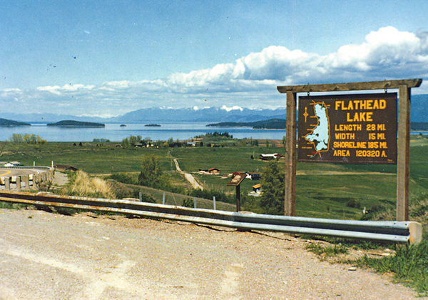 Polson Montana Flathead Lake