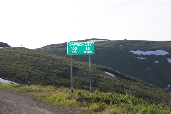Top of the World Highway Yukon Alaska Top of the World Highway Yukon Alaska