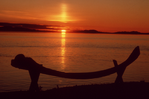 Sunset Barrow Alaska