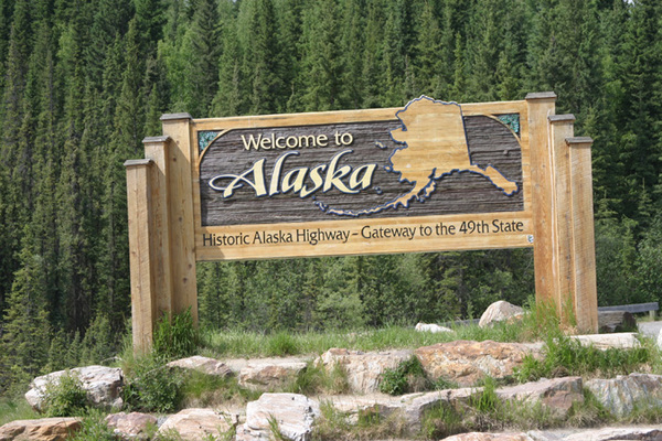 Welcome to Alaska Alaska Highway Welcome to Alaska Alaska Highway
