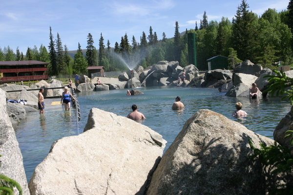 Natural Hot Spring Chena Hot Spring Alaska Natural Hot Spring Chena Hot Spring Alaska