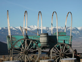 Oregon Trail Wagon Baker City