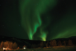 Aurora Chena Hot Spring Alaska